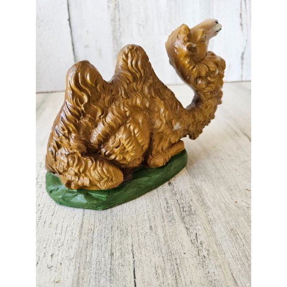 Vintage Italy large camel AS IS paper mache nativity Italian fontanini laying do - Picture 5 of 12
